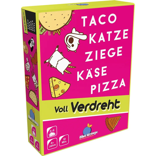Asmodee Taco Katze Ziege Käse Pizza: Voll verdreht, Kartenspiel