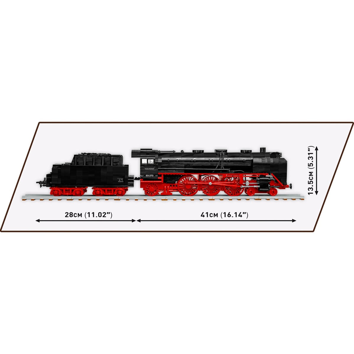 DR BR 03 Steam Locomotive, Konstruktionsspielzeug
