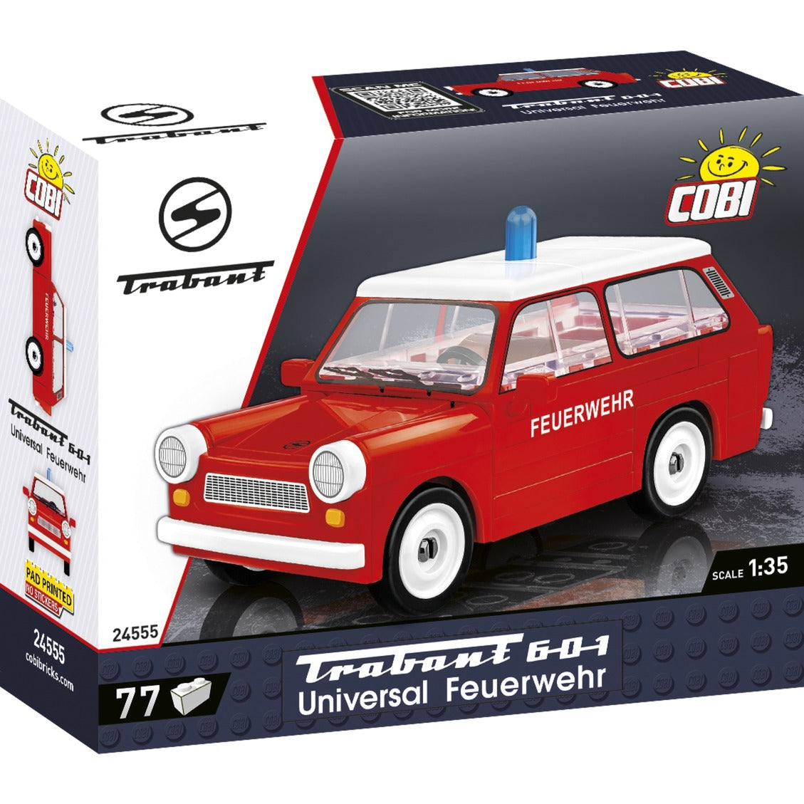 Trabant 601 Universal Feuerwehr, Konstruktionsspielzeug