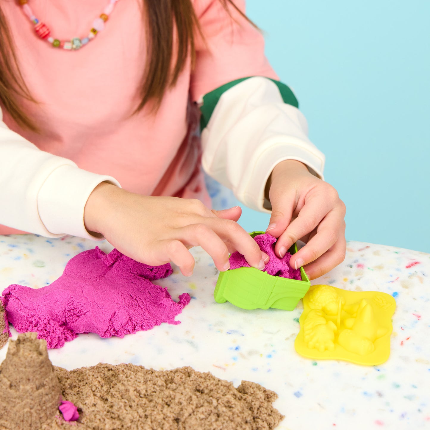 Kinetic Sand - Strand Abenteuer Set, Spielsand