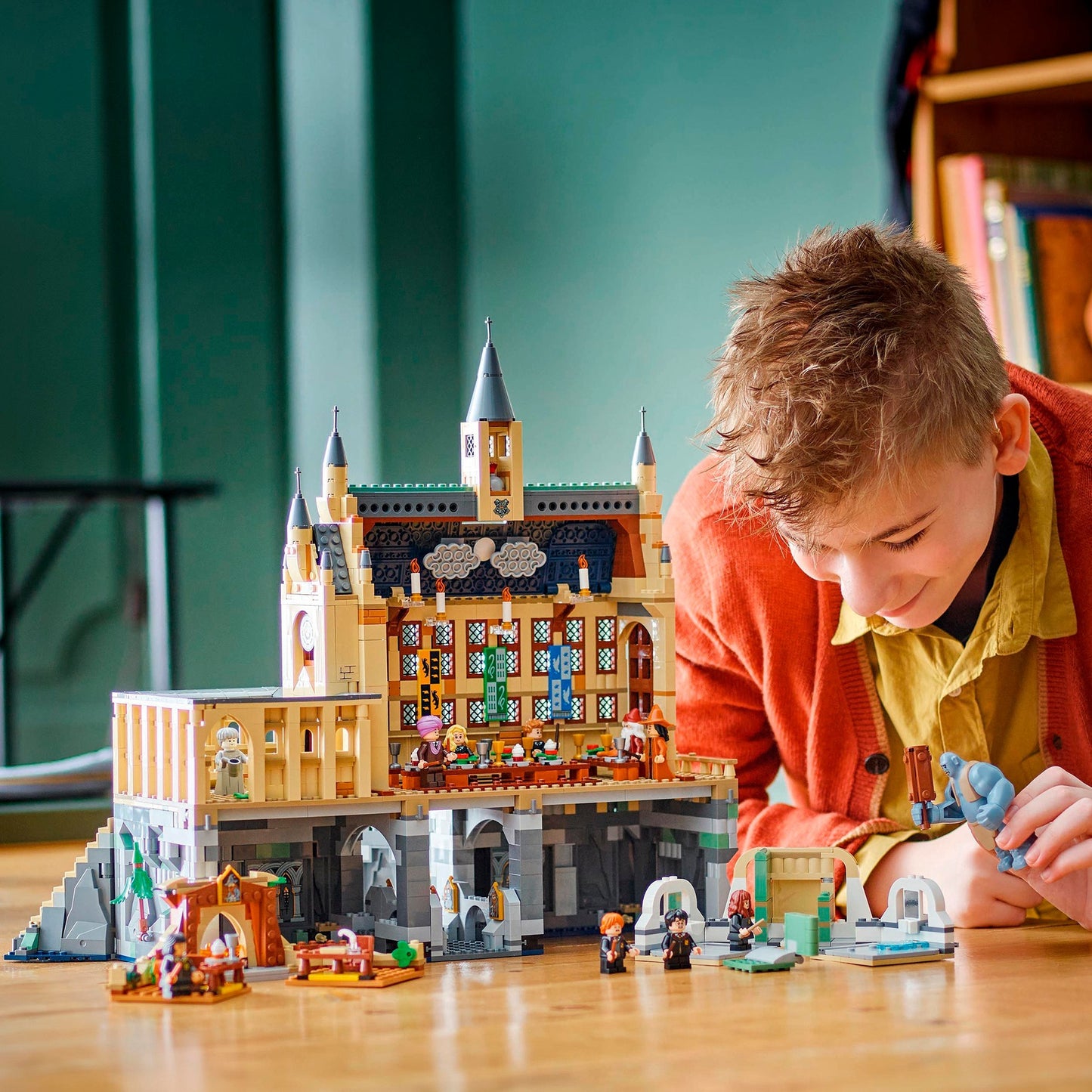 LEGO 76435 Harry Potter Schloss Hogwarts: Die Große Halle, Konstruktionsspielzeug