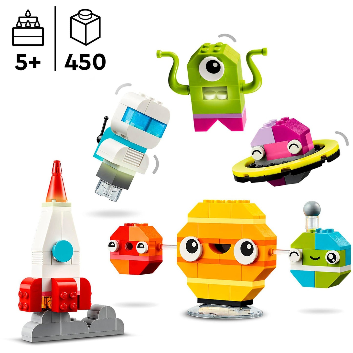 LEGO 11037 Classic Kreative Weltraumplaneten, Konstruktionsspielzeug