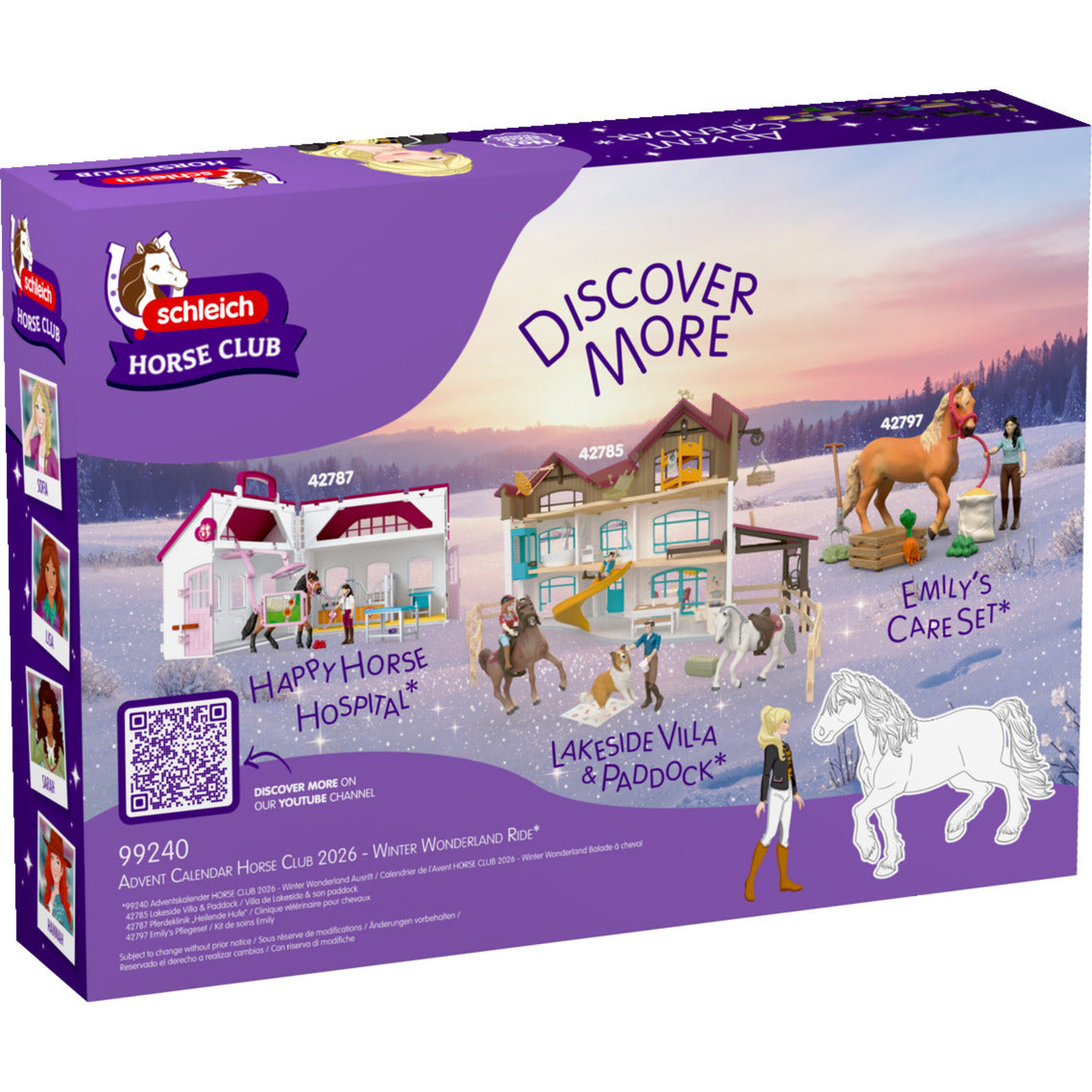 Adventskalender Horse Club 2026 - Winter Wonderland Ausritt, Spielfigur