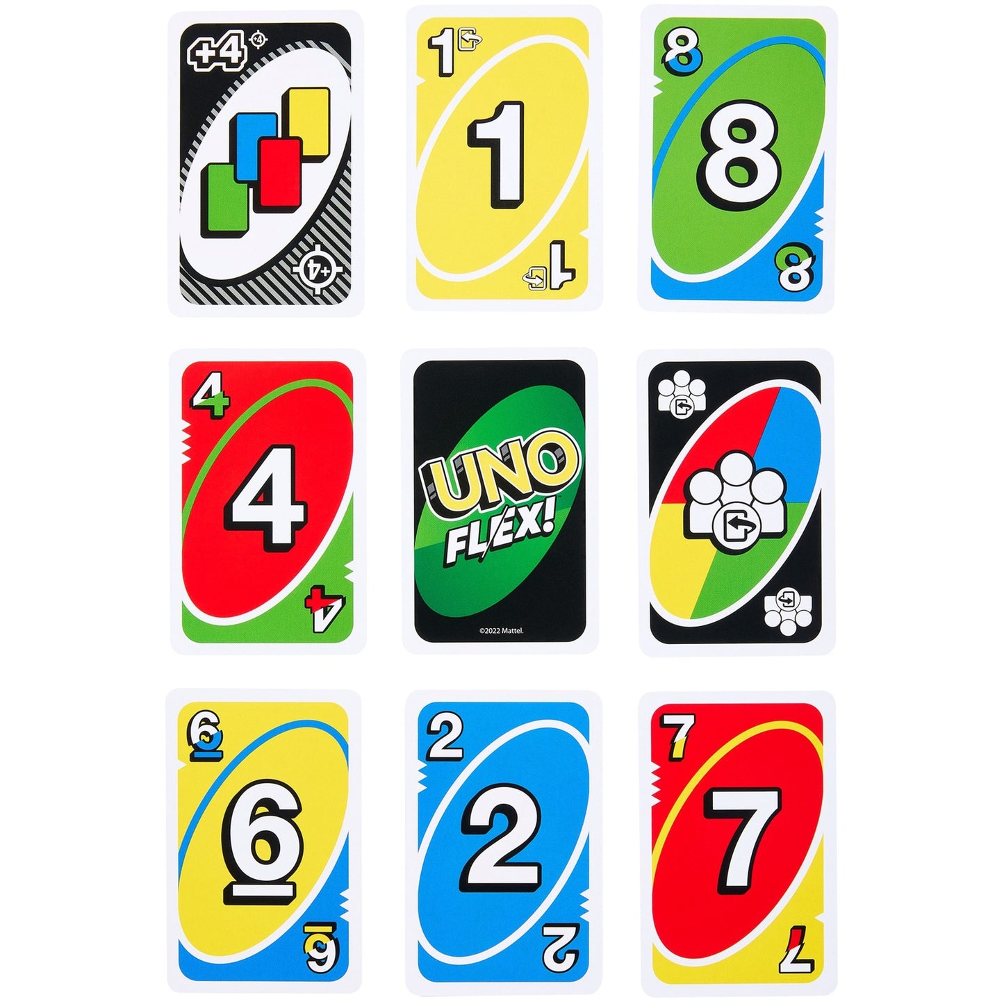 Mattel Games UNO Flex, Kartenspiel