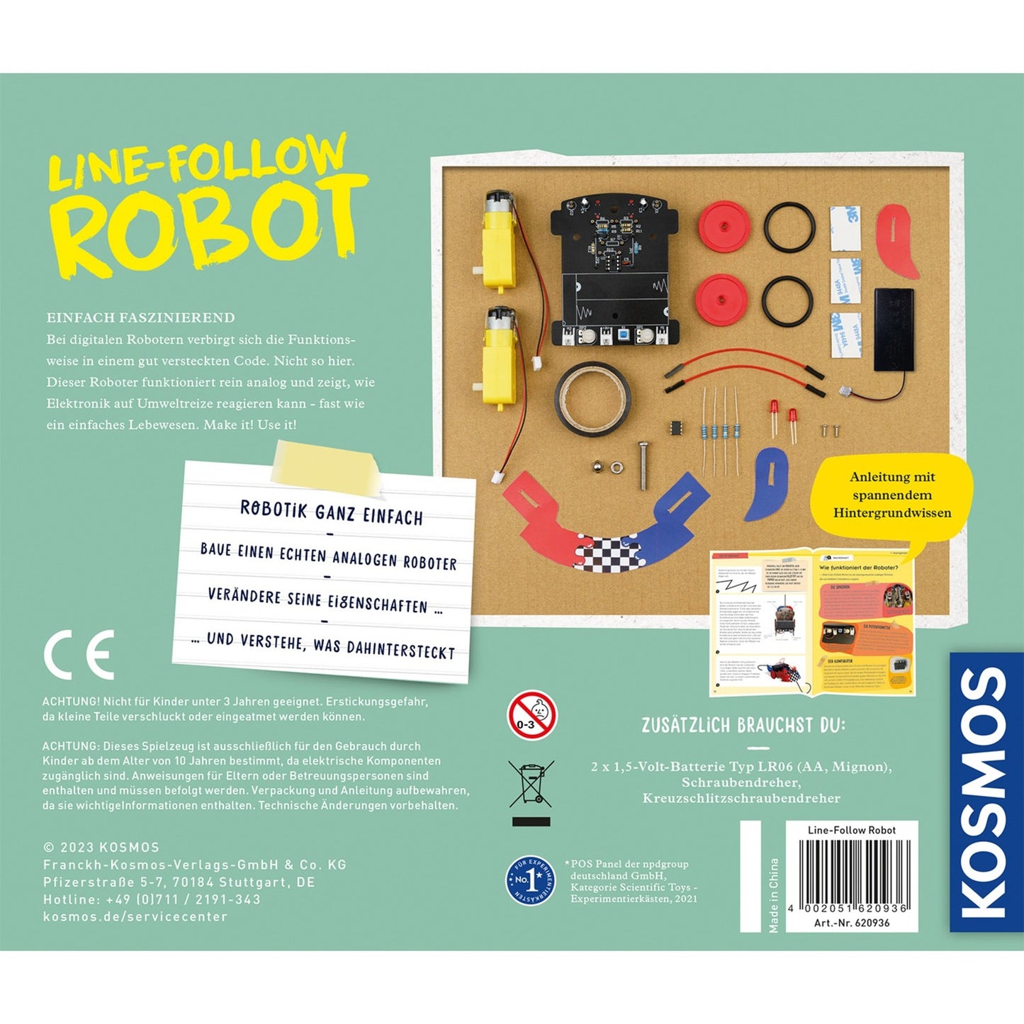 Kosmos Line-Follow Robot