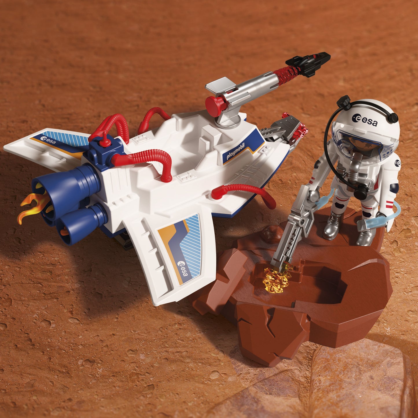 72013 ESA: Weltraumgleiter, Konstruktionsspielzeug