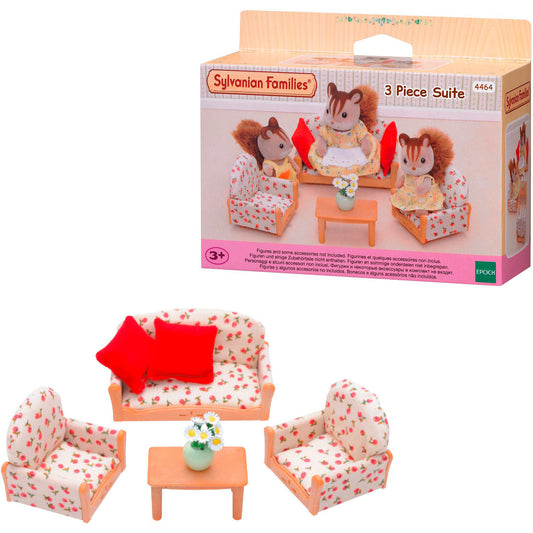 Sylvanian Families - Dreiteilige Sitzgruppe, Konstruktionsspielzeug