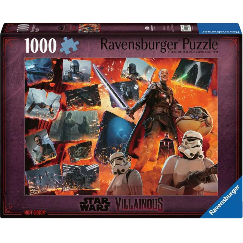 Ravensburger Puzzle Star Wars Villainous: Moff Gideon (1000 Teile)