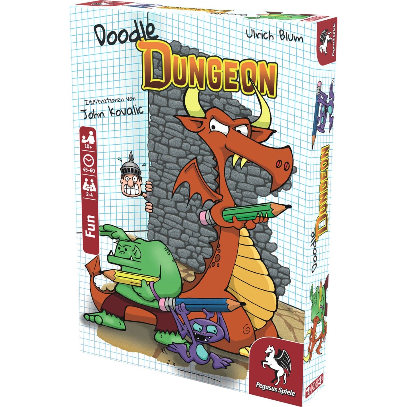 Pegasus Doodle Dungeon, Brettspiel