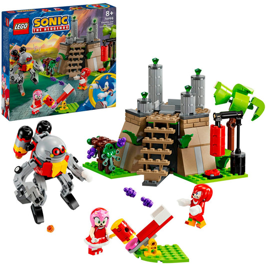 LEGO 76998 Sonic the Hedgehog Knuckles und der Schrein des Master Emerald, Konstruktionsspielzeug