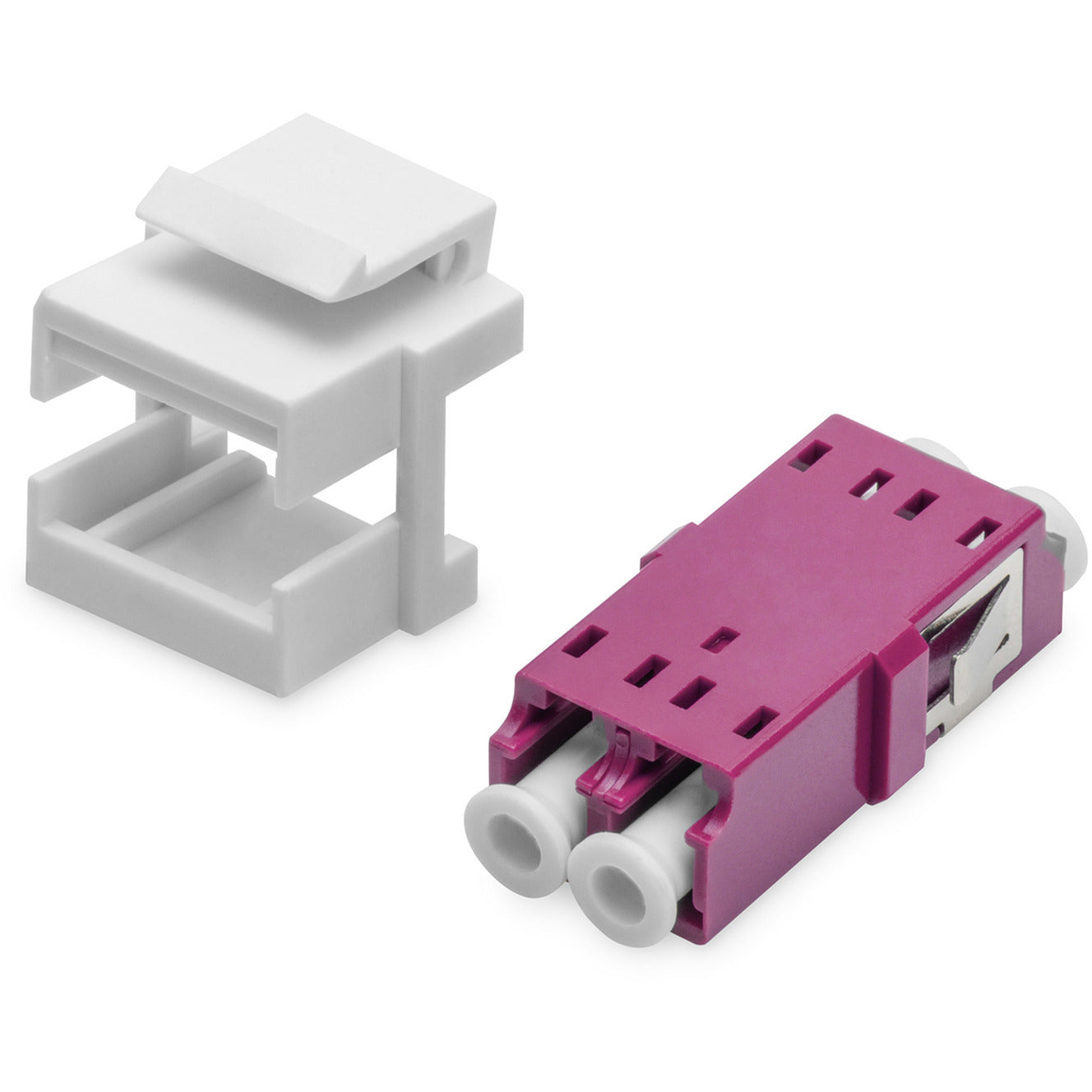 LWL Kupplung, Duplex, LC > LC Buchse, Multimode OM4