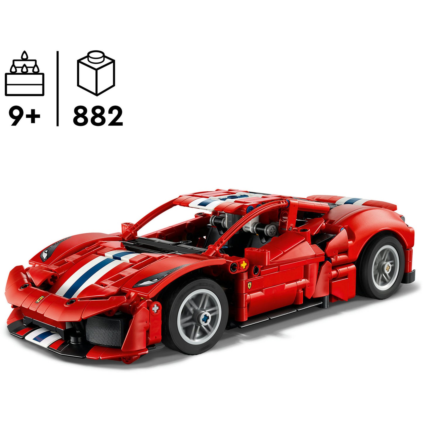 42235 Technic Ferrari 488 PISTA Auto, Konstruktionsspielzeug