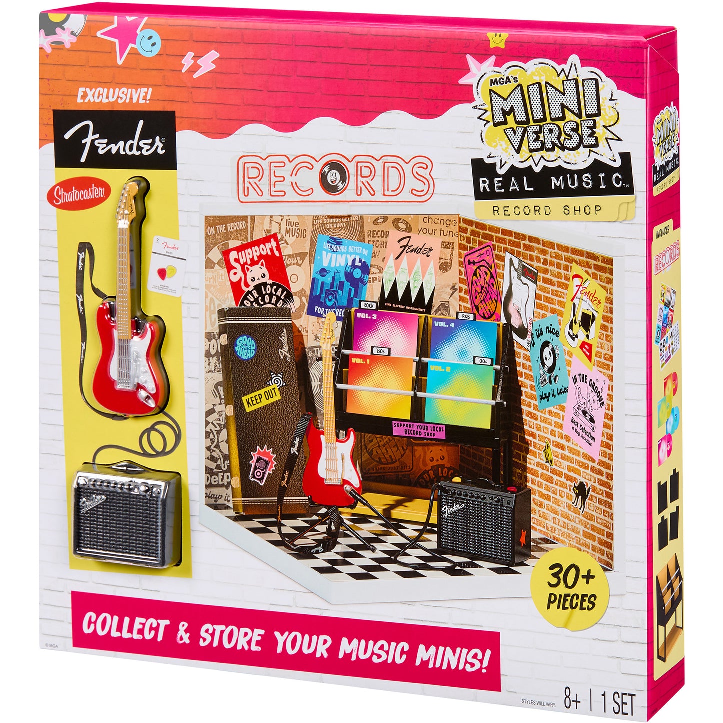 MGA's Miniverse - Real Music Record Shop, Basteln