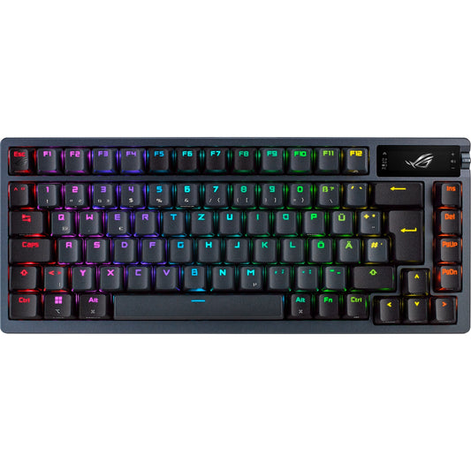 Asus ROG Azoth (gunmetal, DE-Layout, ROG NX Red, inkl. Schmiermittel-Kit)