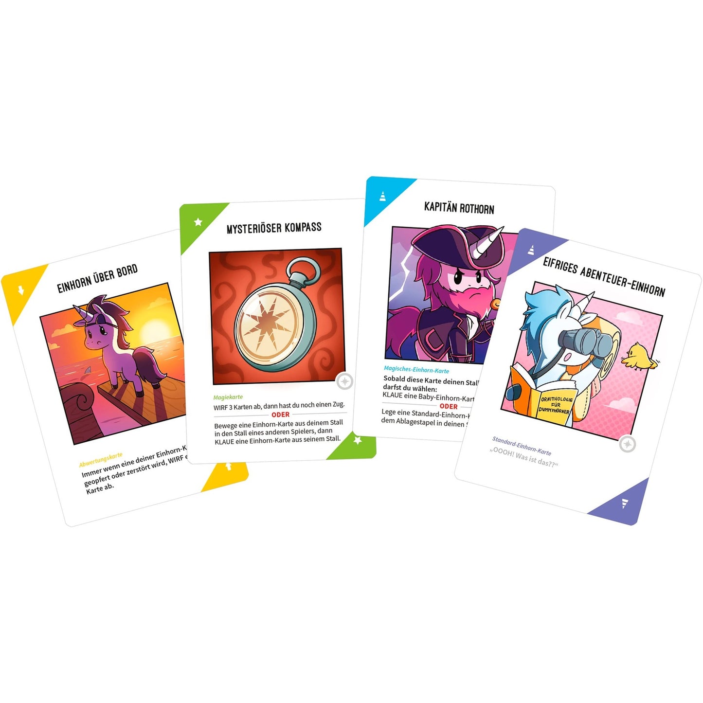 Asmodee Unstable Unicorns - Abenteuer Erweiterungsset, Kartenspiel