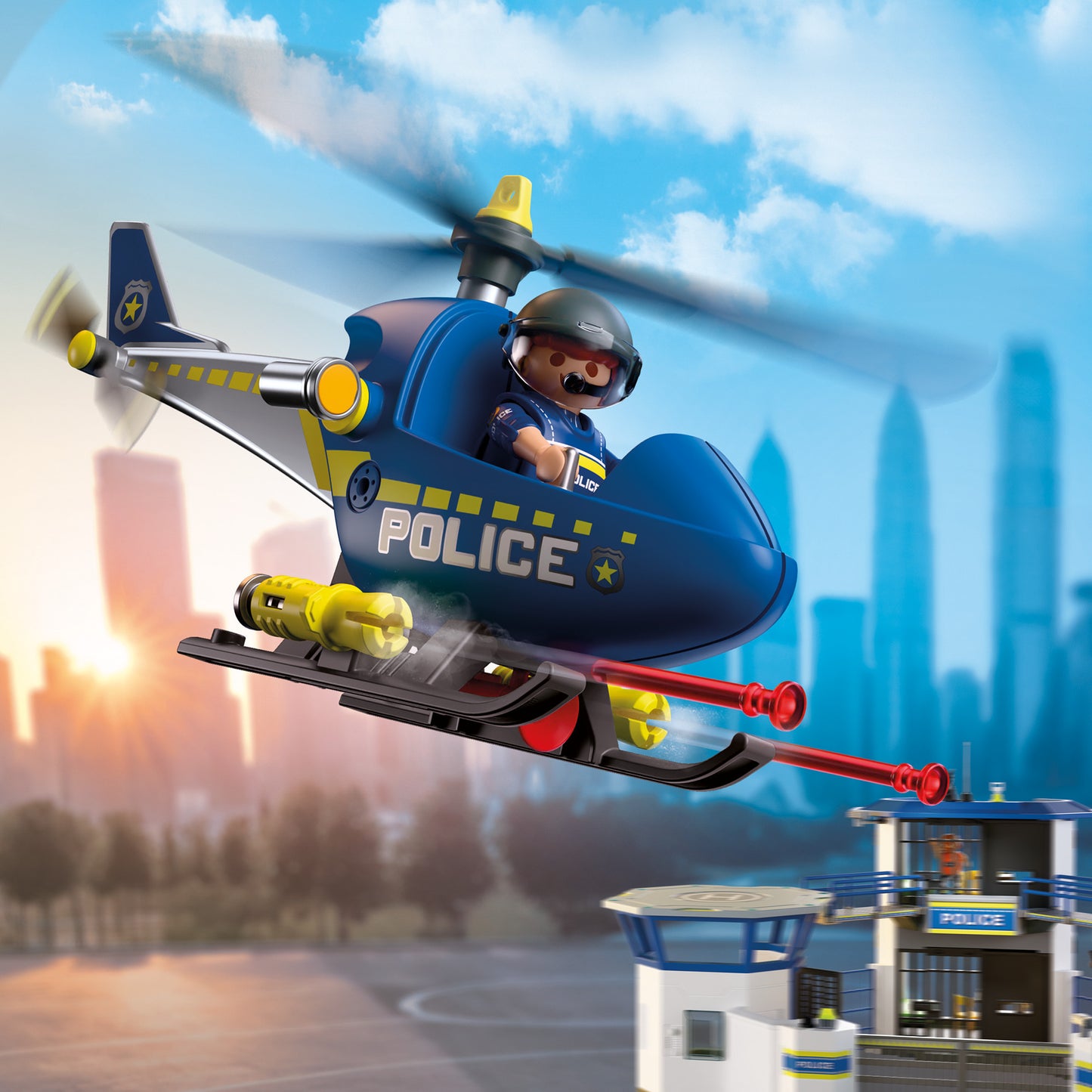 72080 City Action Polizeihelikopter, Konstruktionsspielzeug
