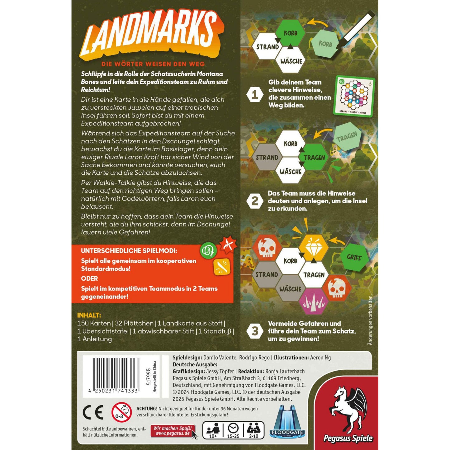 Landmarks, Brettspiel