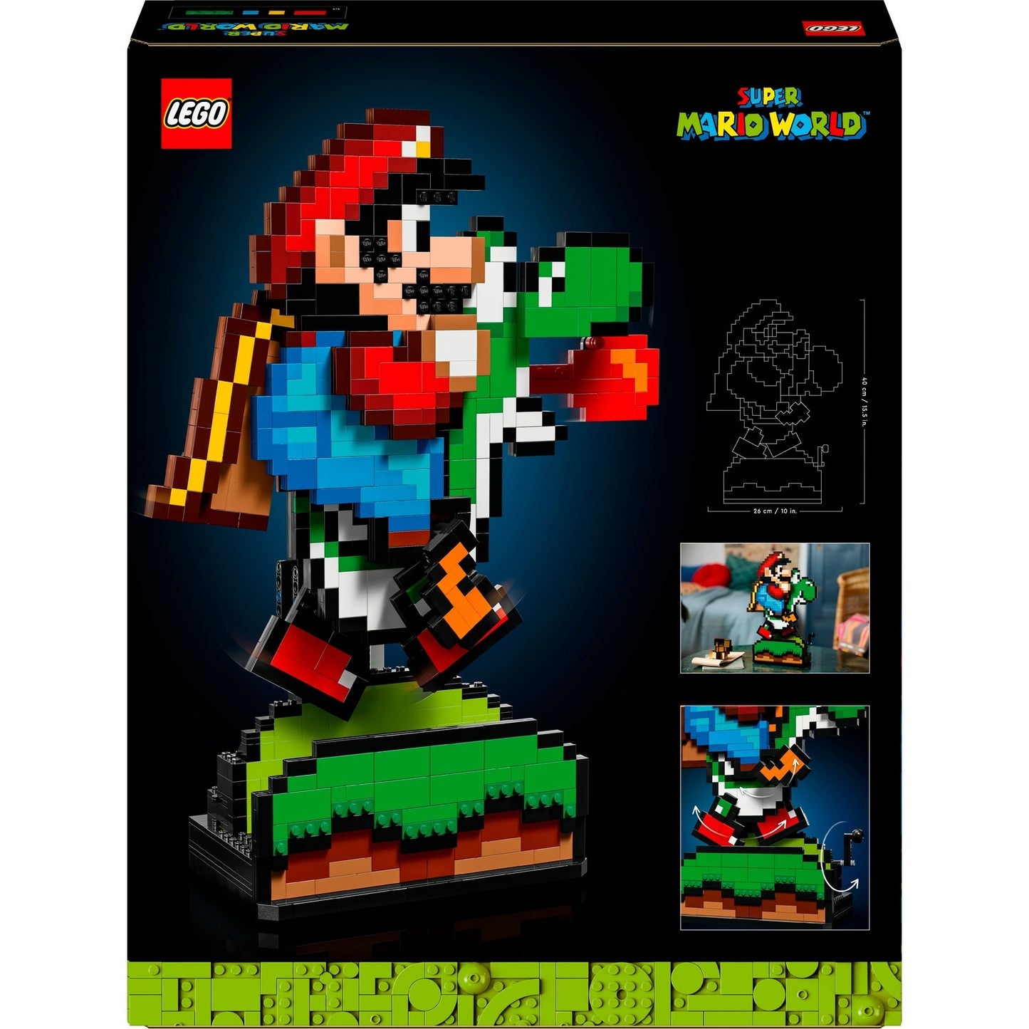 LEGO 71438 Super Mario World Mario & Yoshi