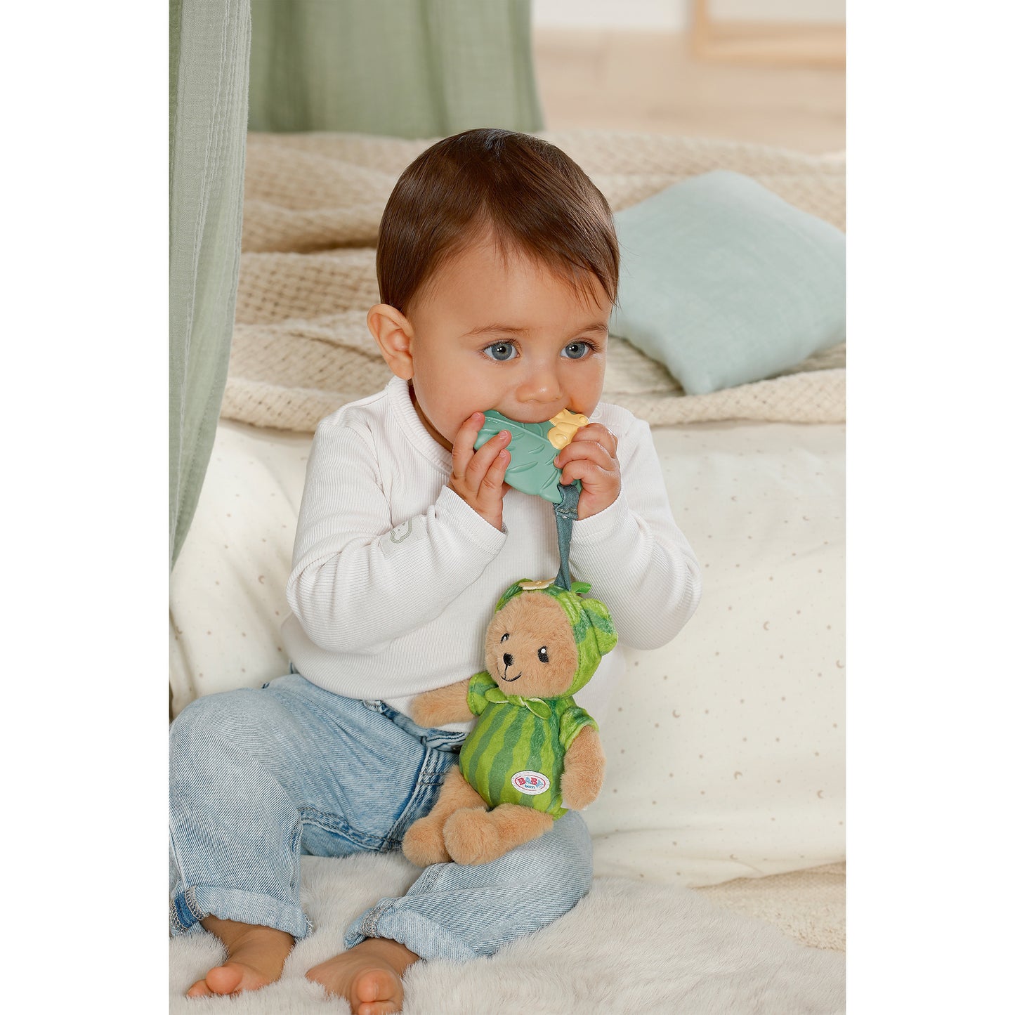BABY born for babies TeddyStachelBÄRe 18cm, Kuscheltier
