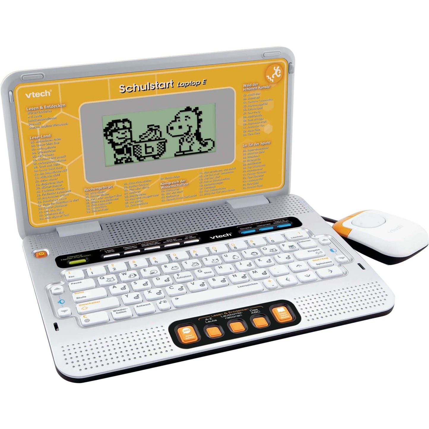 Vtech Schulstart Laptop E (gelb/grau)