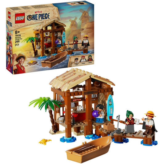 75636 One Piece Hütte im Windmühlendorf, Konstruktionsspielzeug