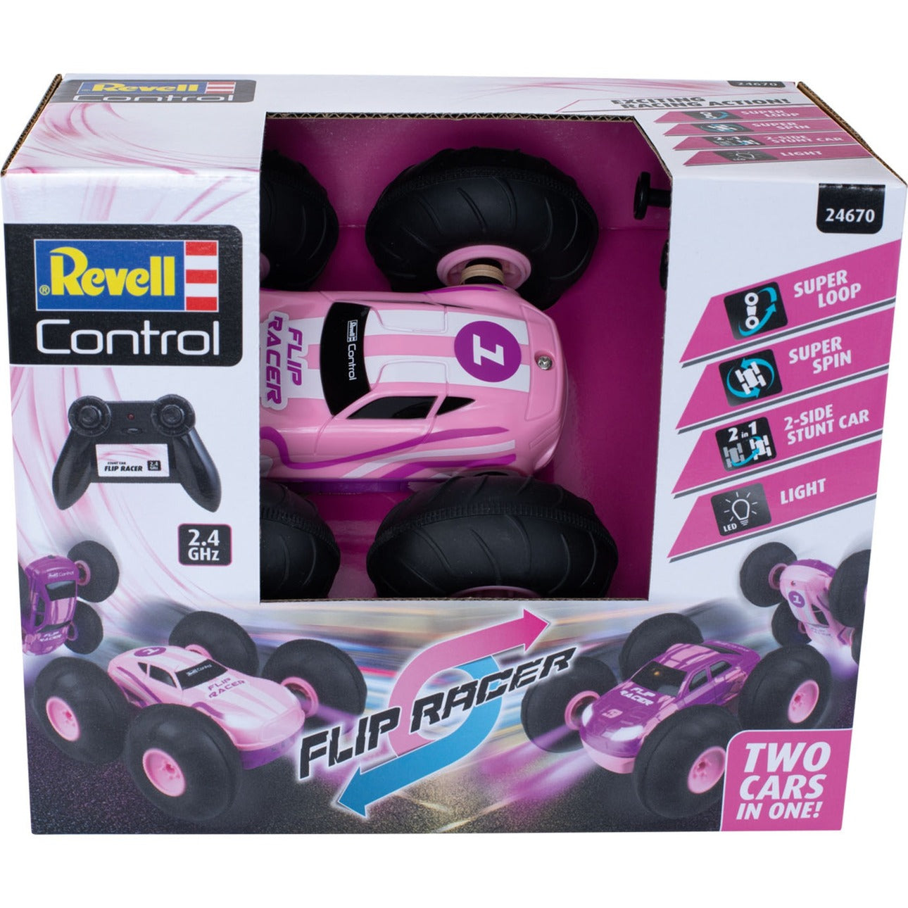 Revell RC Stunt Car Flip Racer Pink