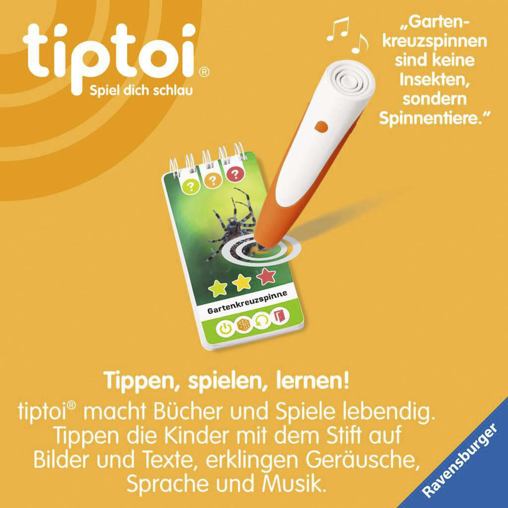 tiptoi Wieso? Weshalb? Warum? Quiz - Insekten & Co., Lernbuch
