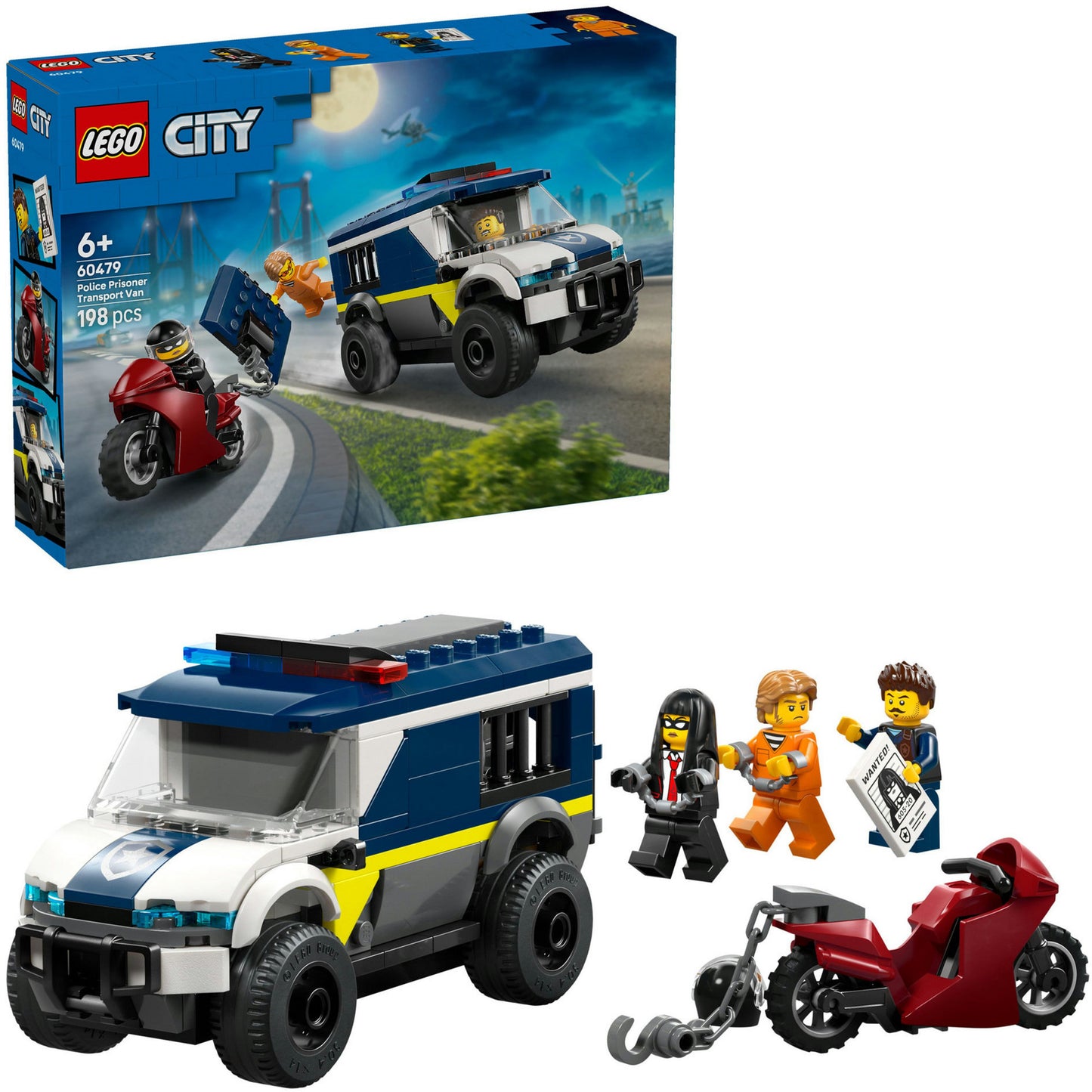 60479 City Gefangenentransporter, Konstruktionsspielzeug