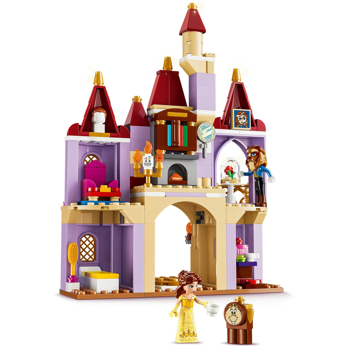 43289 Disney Princess Das verzauberte Schloss von Belle und dem Biest, Konstruktionsspielzeug