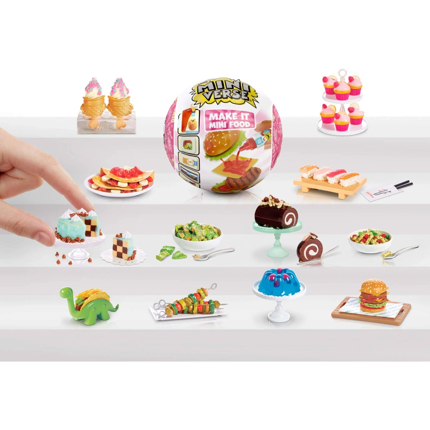 MGA Entertainment MGA's Miniverse Make It Mini Food Diner Serie 3 Mini Collectibles (sortierter Artikel)