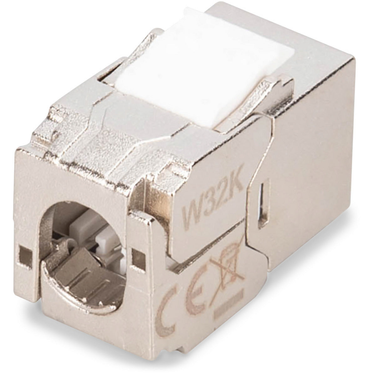 CAT 6A Kompakt-Keystone Modul geschirmt werkzeugfrei, Keystone-Modul