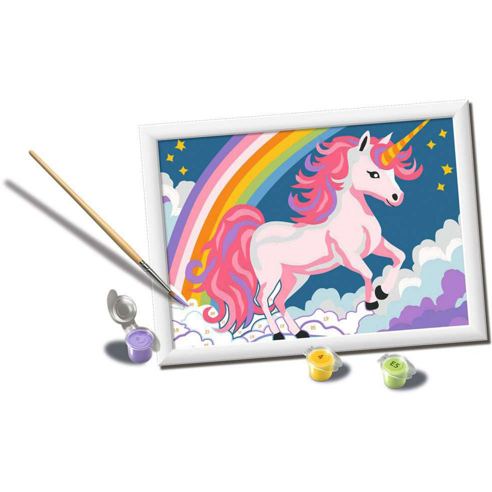 CreArt - Pinkes Einhorn, Malen