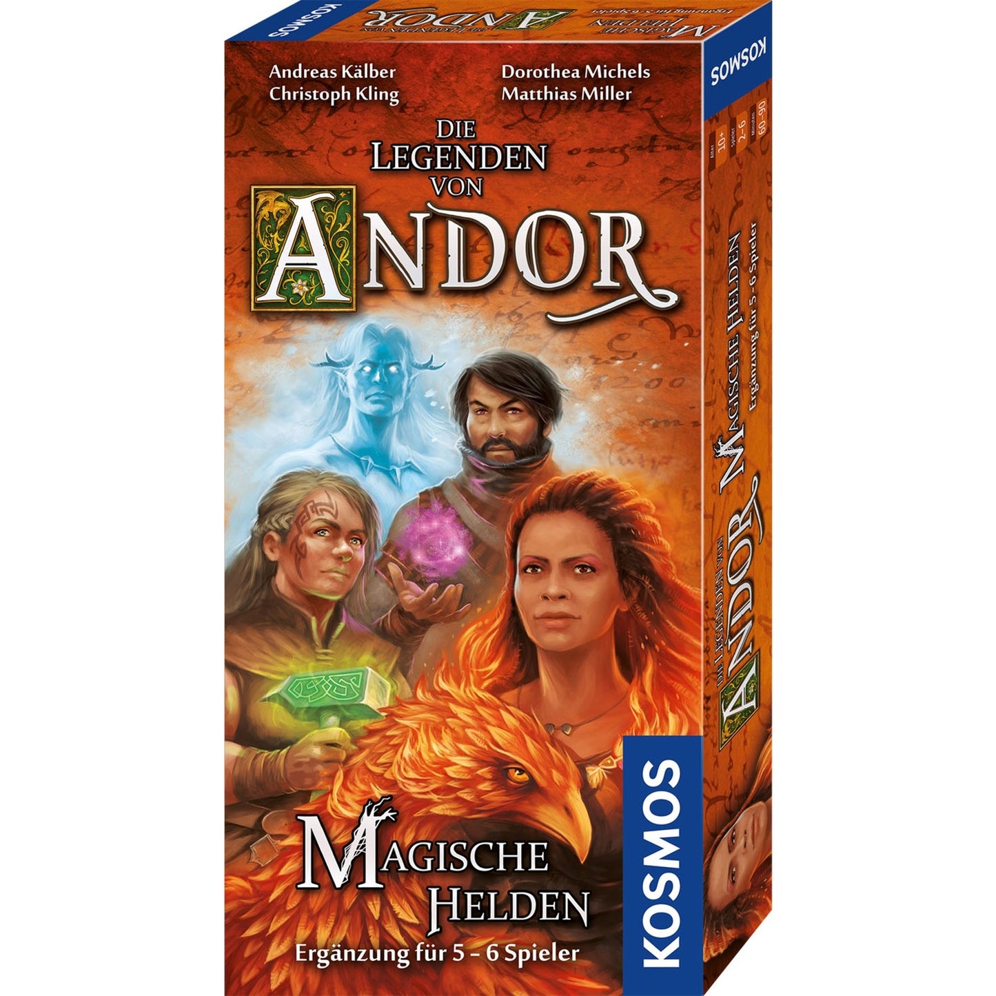 KOSMOS Die Legenden von Andor - Magische Helden, Brettspiel