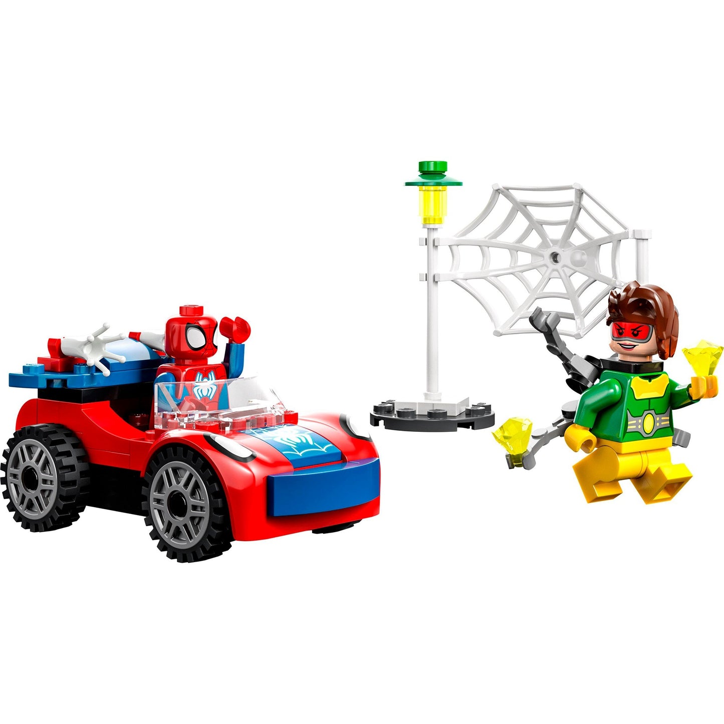 LEGO 10789 Marvel Spidey und seine Super-Freunde Spider-Mans Auto und Doc Ock, Konstruktionsspielzeug