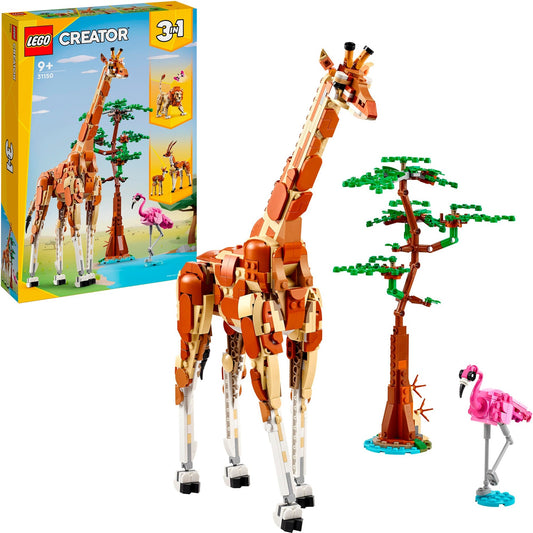 LEGO 31150 Creator 3-in-1 Tiersafari, Konstruktionsspielzeug