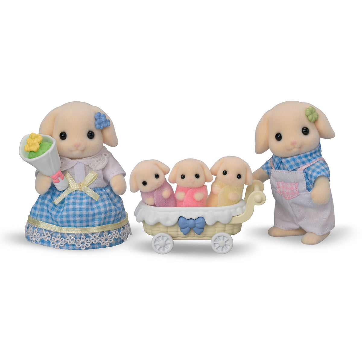 Sylvanian Families - Kaninchen Familie, Konstruktionsspielzeug