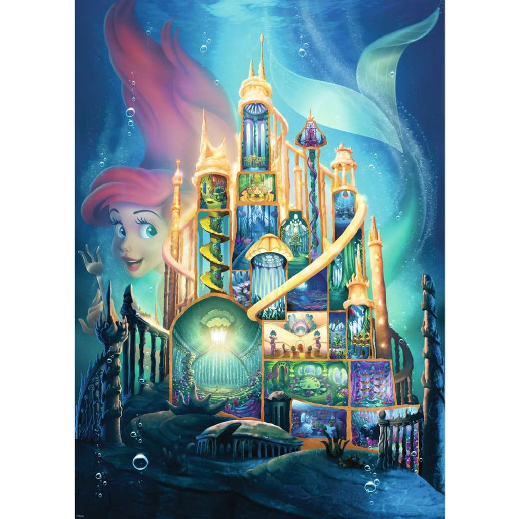 Ravensburger Puzzle Disney Castles: Arielle (1000 Teile)