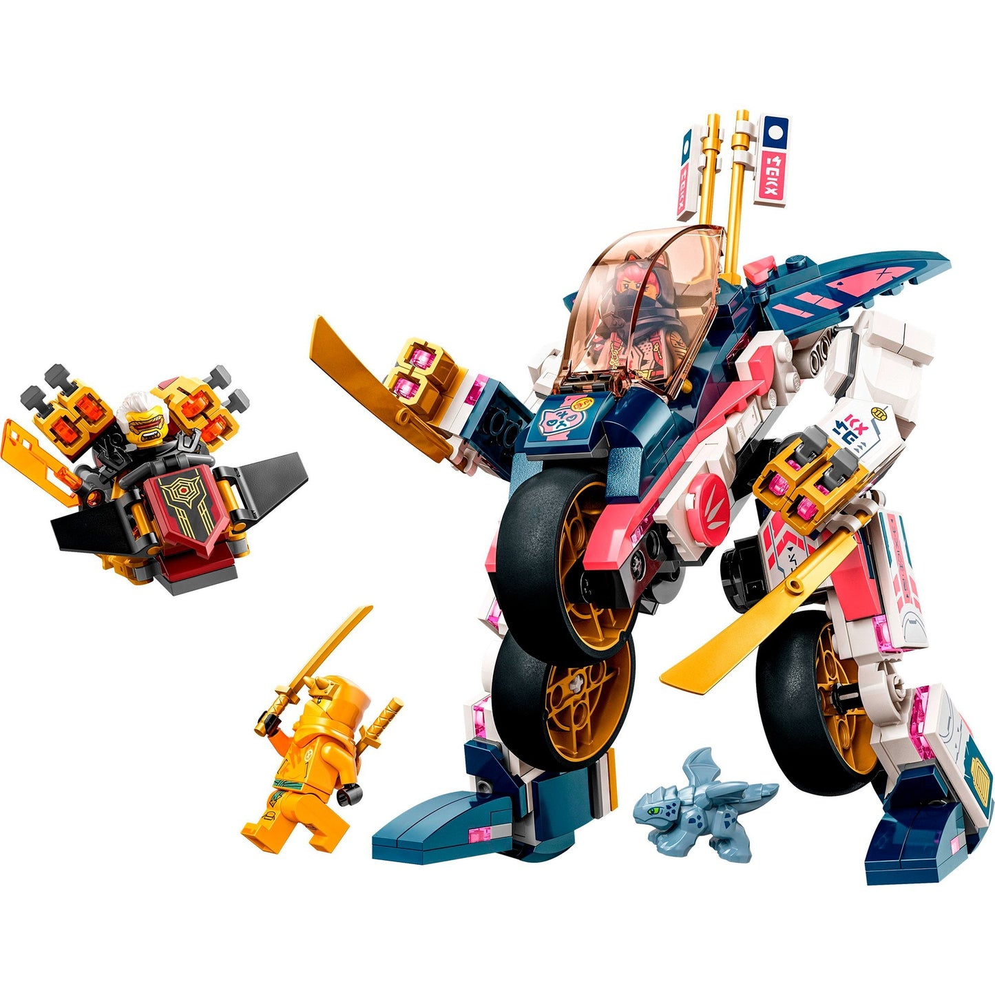 LEGO 71792 Ninjago Soras Mech-Bike, Konstruktionsspielzeug