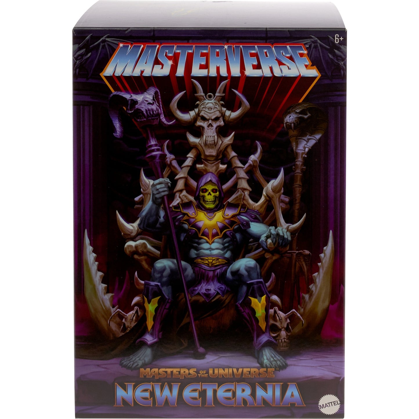 Mattel Masters of the Universer Masterverse Skeletor und Havoc Thron