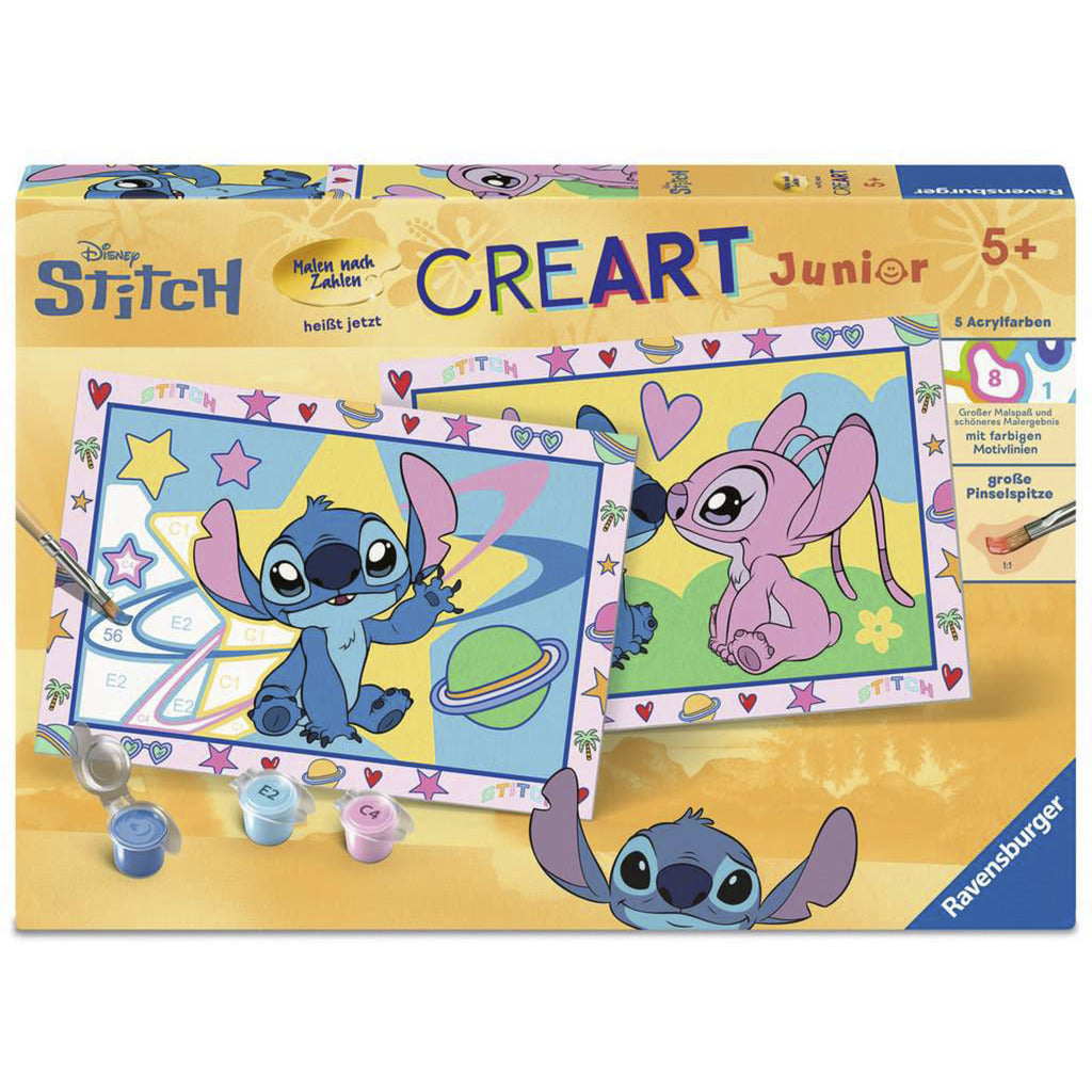 CreArt Junior - Stitch & Angel, Malen