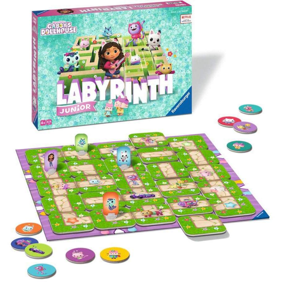 Ravensburger Gabby's Dollhouse Junior Labyrinth, Brettspiel