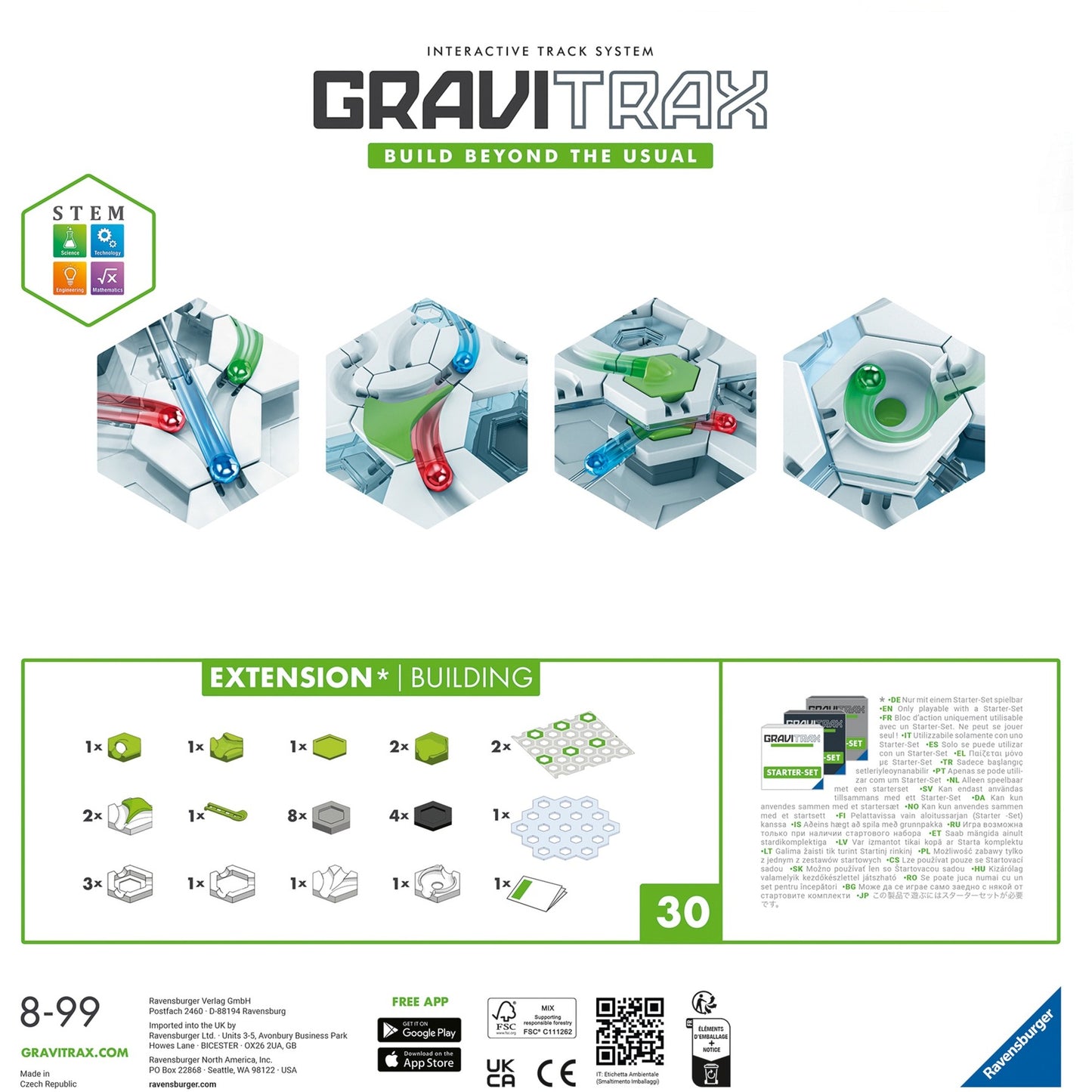 Ravensburger GraviTrax Extension Building, Bahn