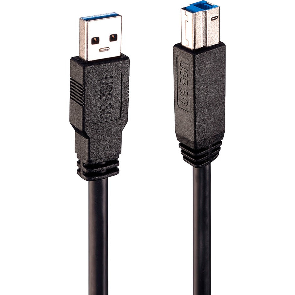 Lindy USB 3.2 Gen 1 Aktivkabel, USB-A Stecker > USB-B Stecker (schwarz, 10 Meter)