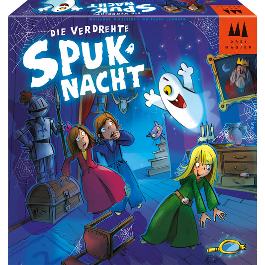 Schmidt Spiele Drei Magier: Die verdrehte Spuknacht, Brettspiel