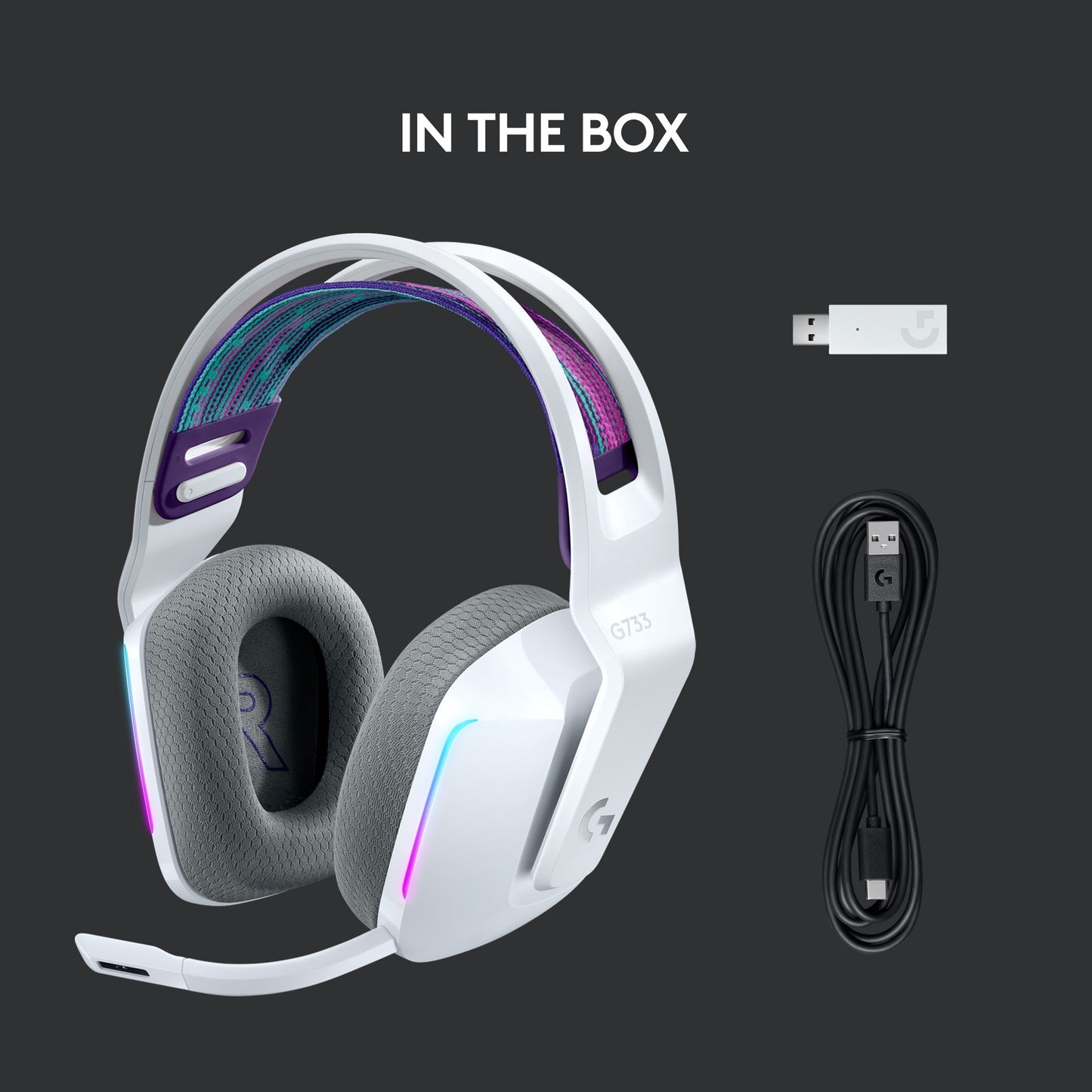 G733 LIGHTSPEED, Gaming-Headset