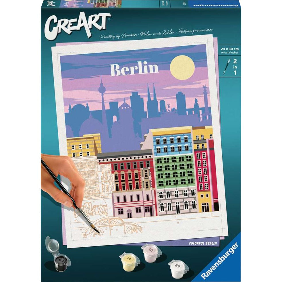 CreArt - Farbenfrohes Berlin, Malen