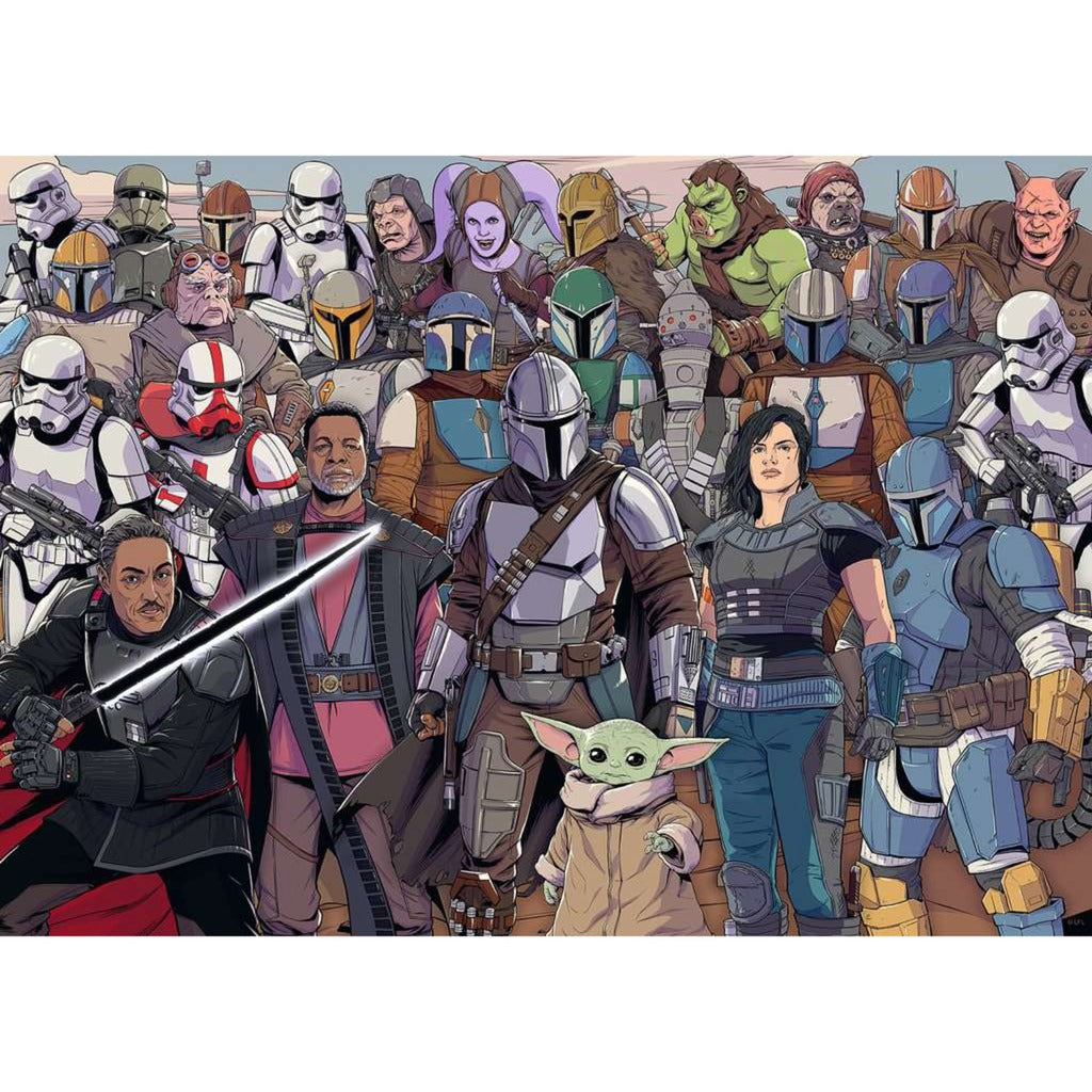 Ravensburger Puzzle Challenge Star Wars Mandalorian (1000 Teile)