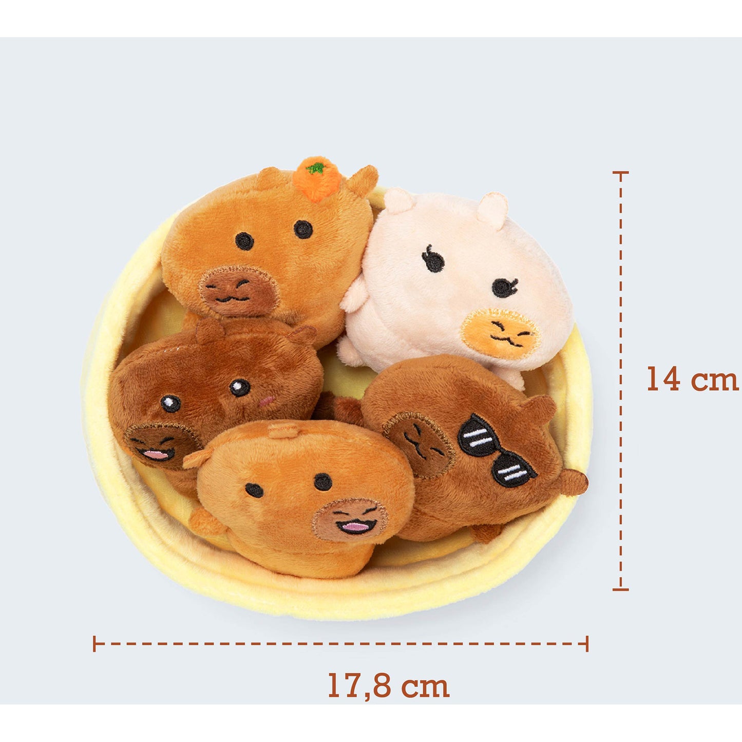 Emotional Support Capybaras, Kuscheltier