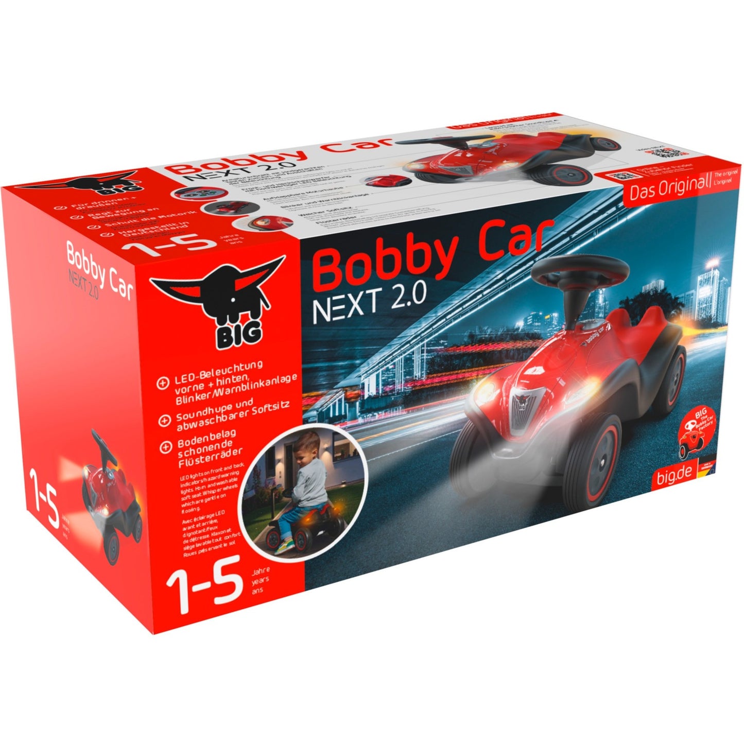 BIG Bobby Car Next 2.0 (rot/anthrazit)