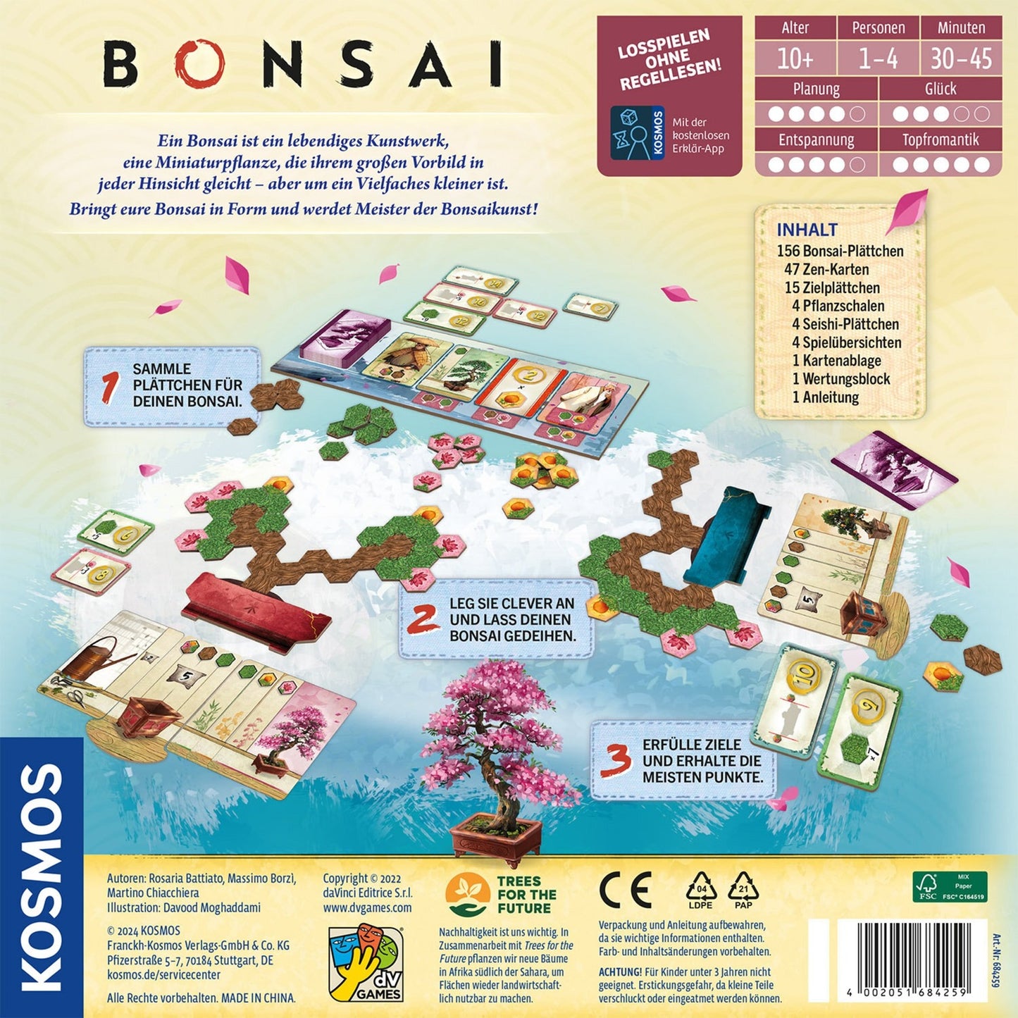 KOSMOS Bonsai, Brettspiel